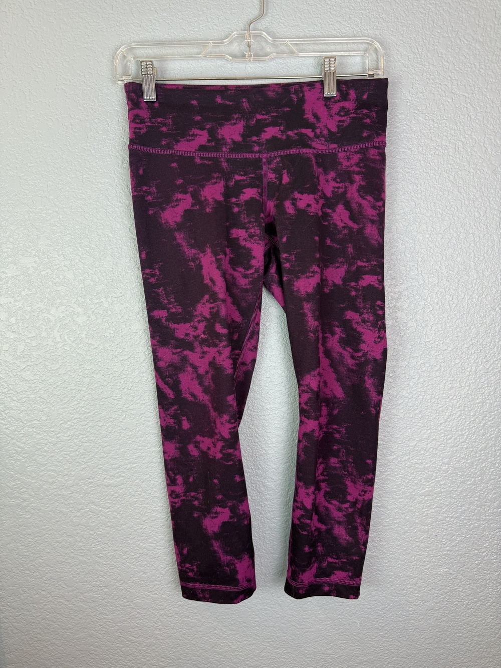 Lululemon Leggings Womens 6 Space Dye Tie Dye Yoga Pants Athletic Workout Fitnes